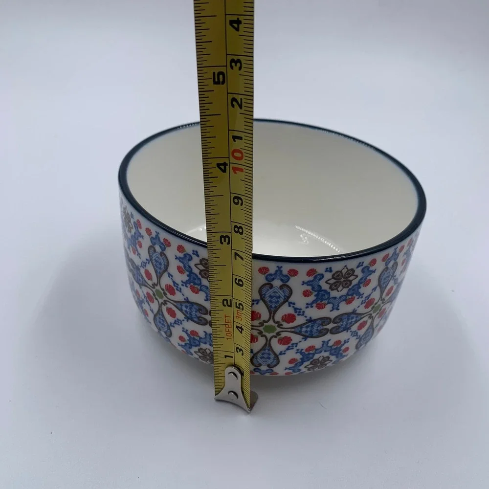 Signature Housewares Bowl Small Pet Food Bowl , Soup Bowl‎ , Snack Bowl Ceramic